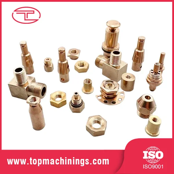 ທອງເຫລືອງ CNC Machined ອົງປະກອບ